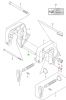 Suzuki DF4,DF5.DF6 Clamp bracket 